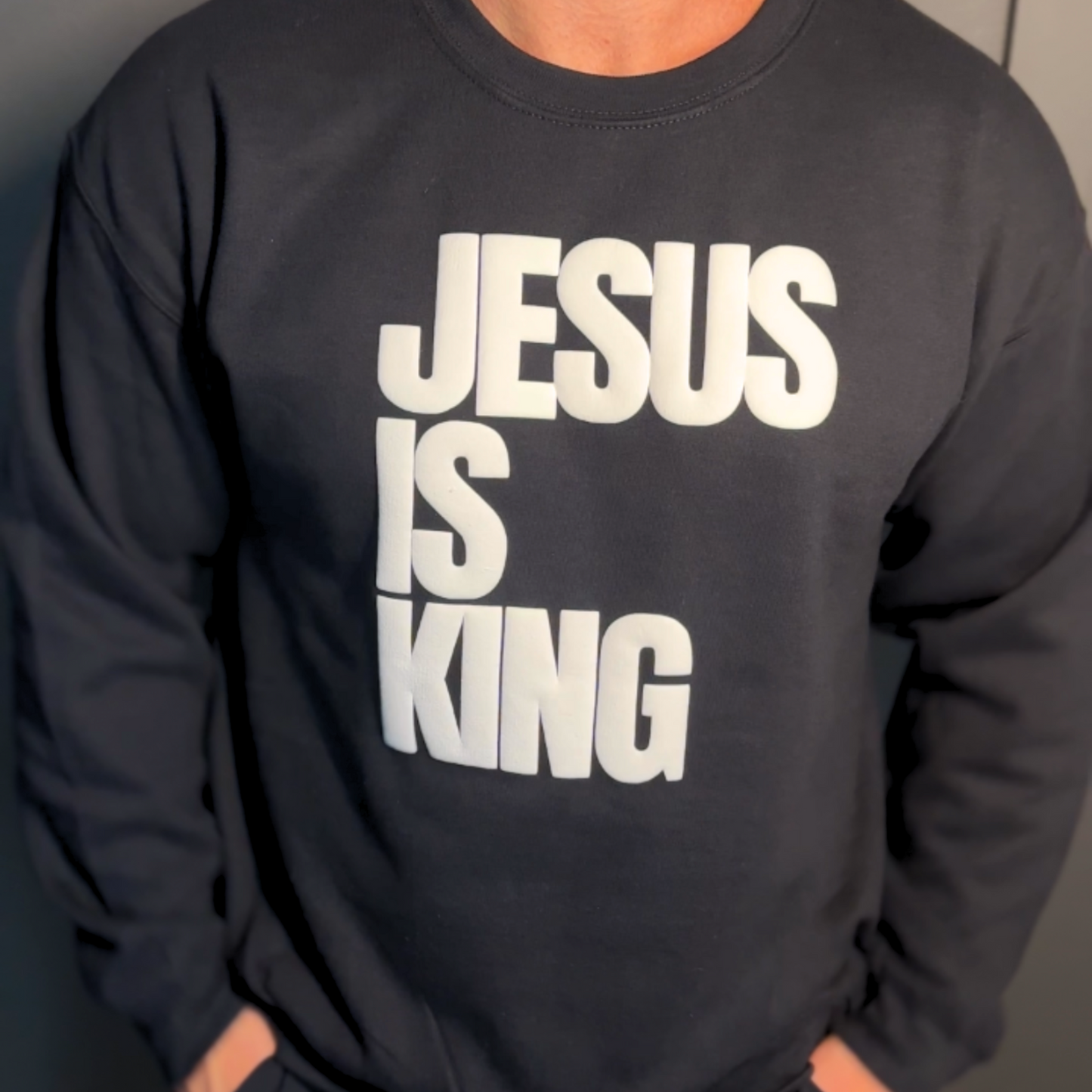 Jesus Is King Unisex Sweatshirt