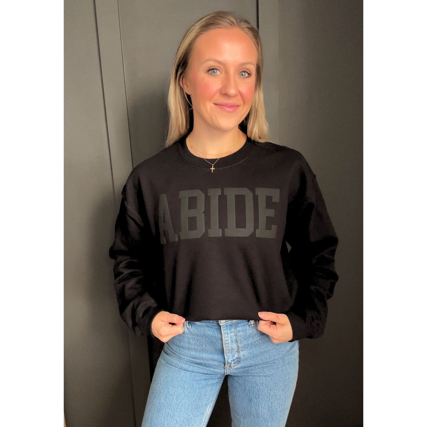 Black Abide Unisex Sweatshirt