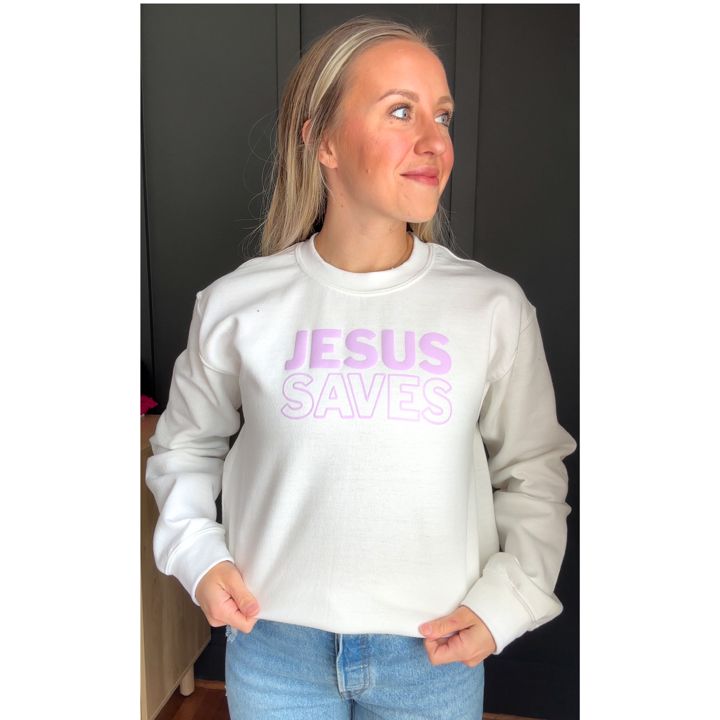 Jesus Saves Sweatshirt