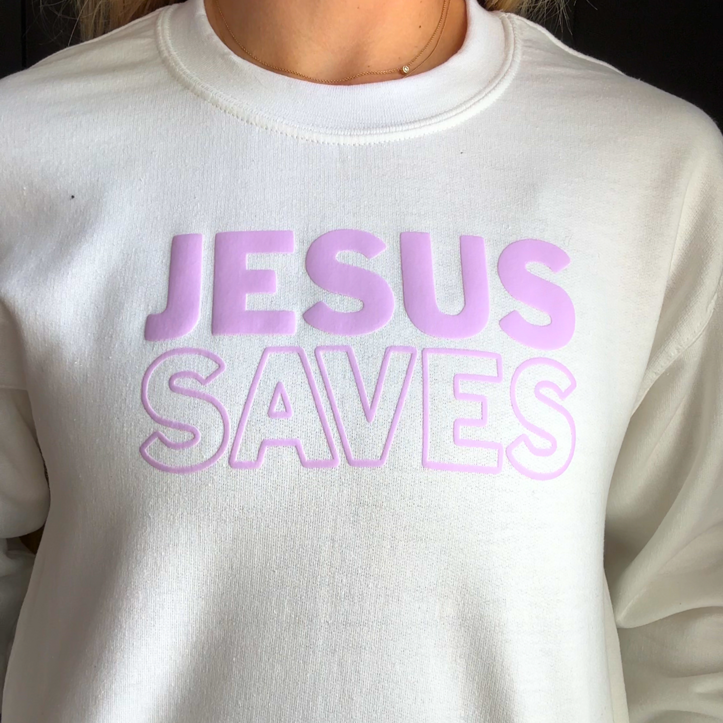 Jesus Saves Sweatshirt