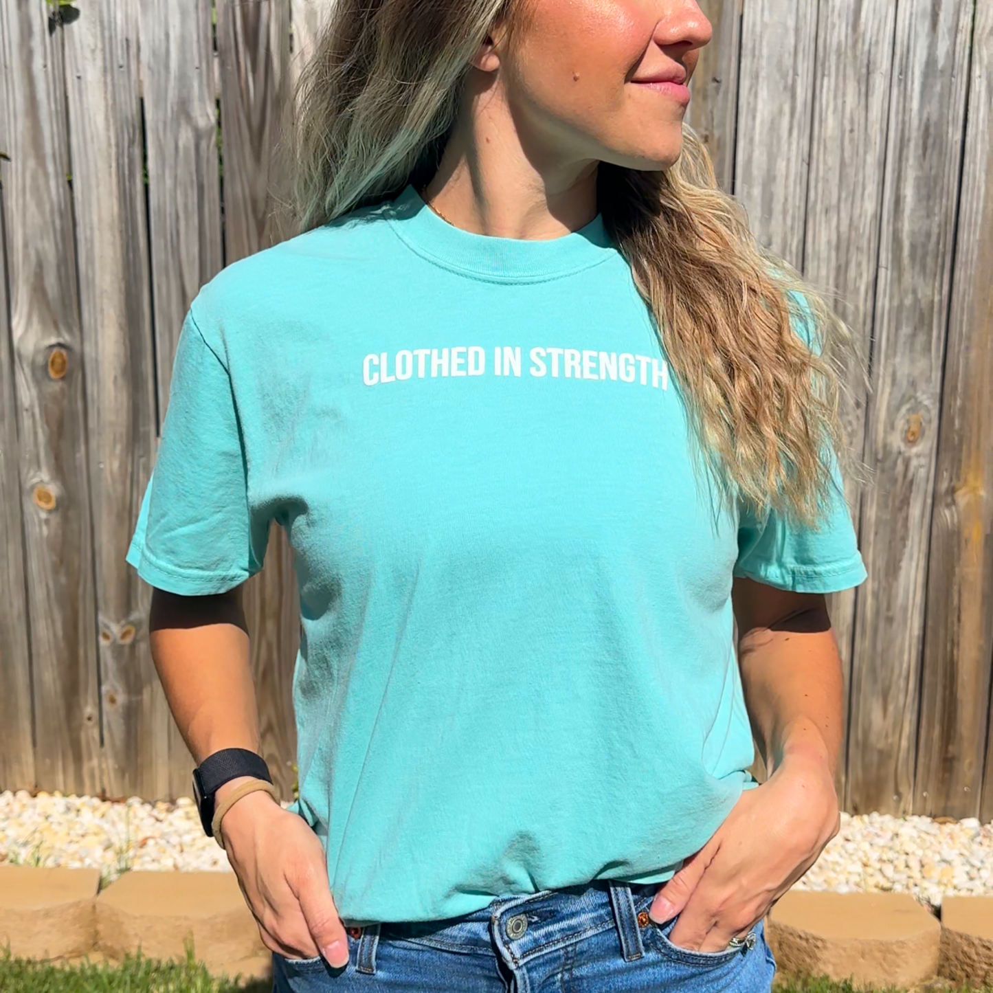 But God Comfort Colors Tee