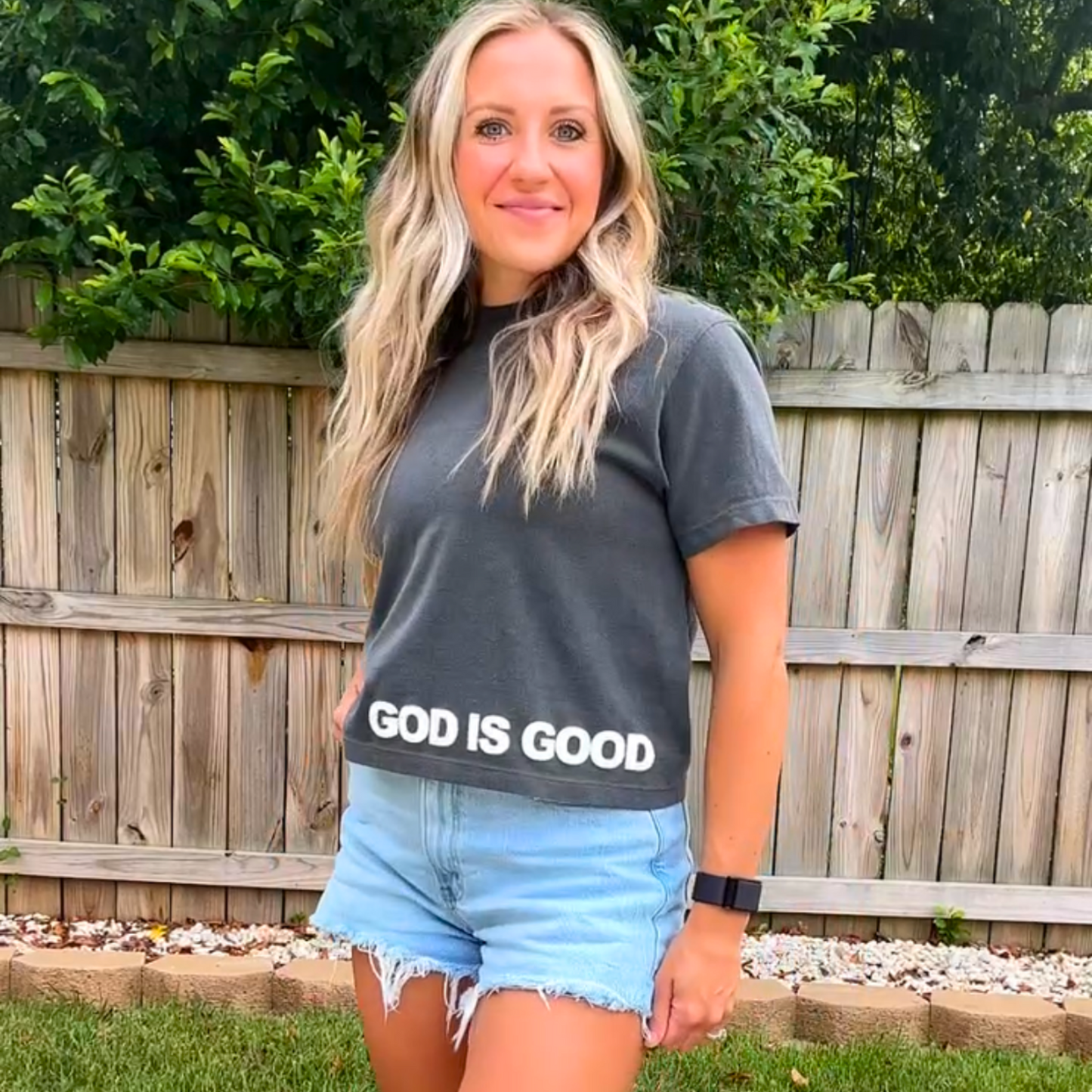 God Is Good Comfort Colors Tee