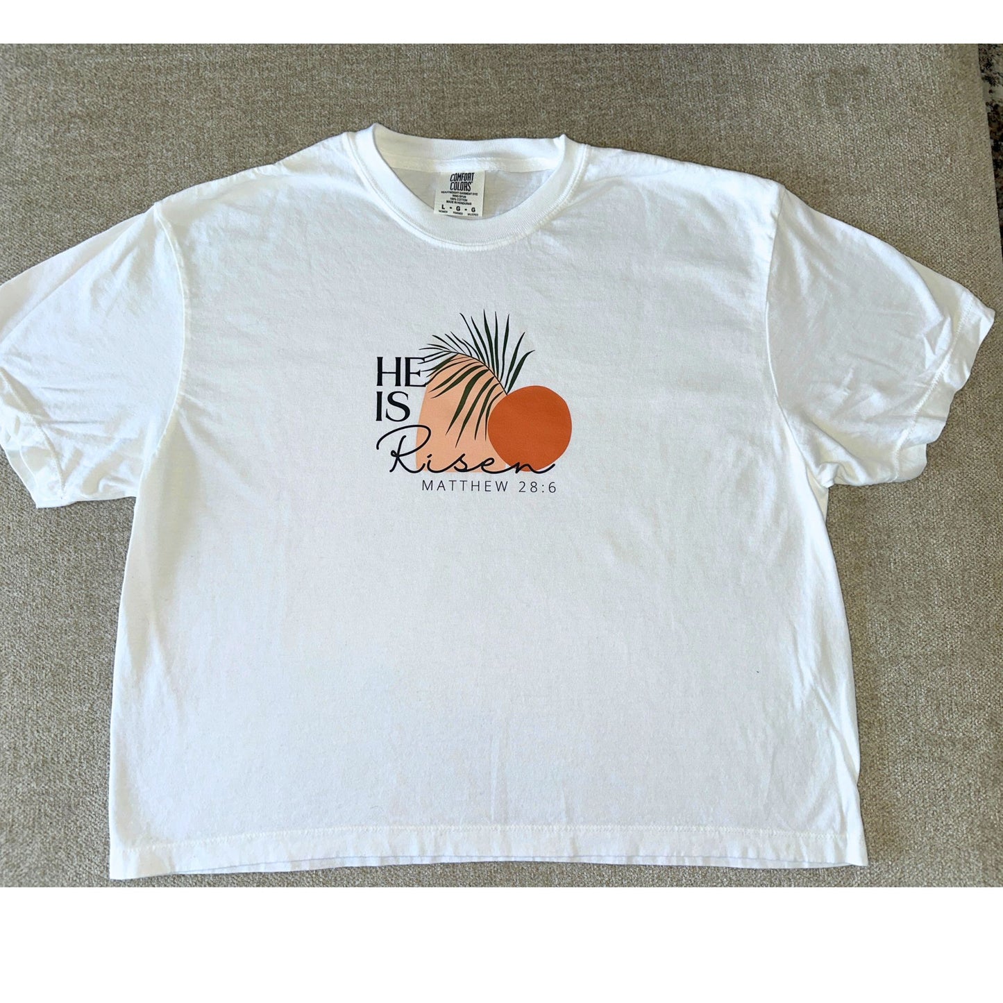 HE IS RISEN - White Tee