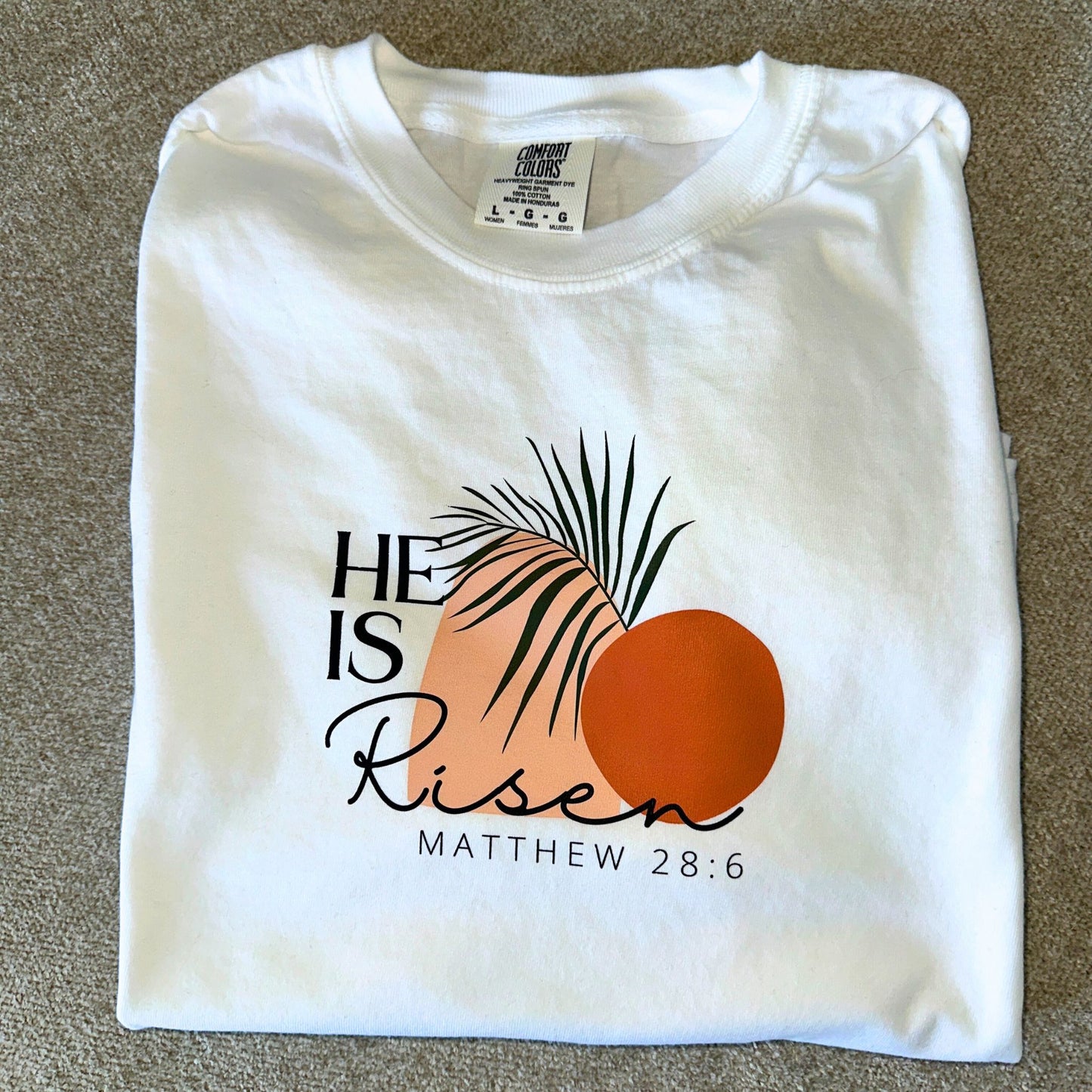 HE IS RISEN - White Tee