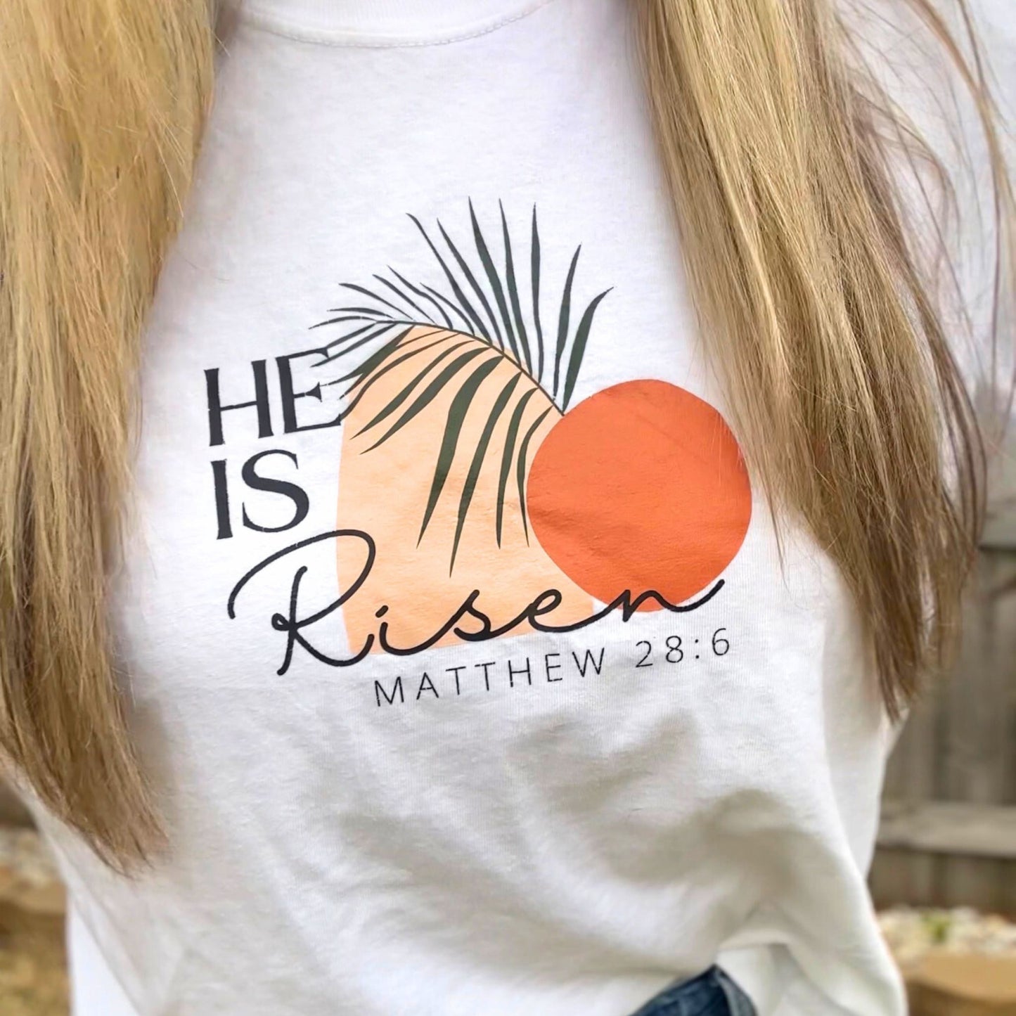 HE IS RISEN - White Tee