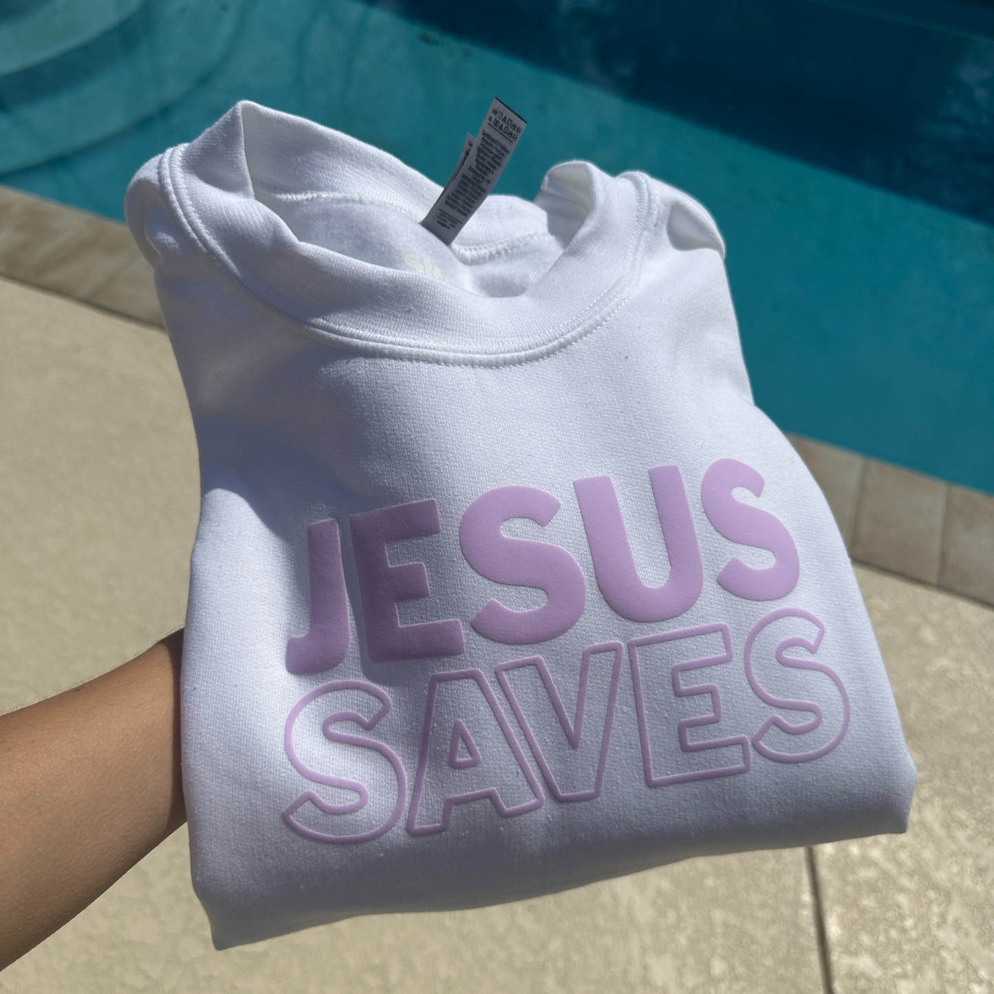 Jesus saves sweatshirt