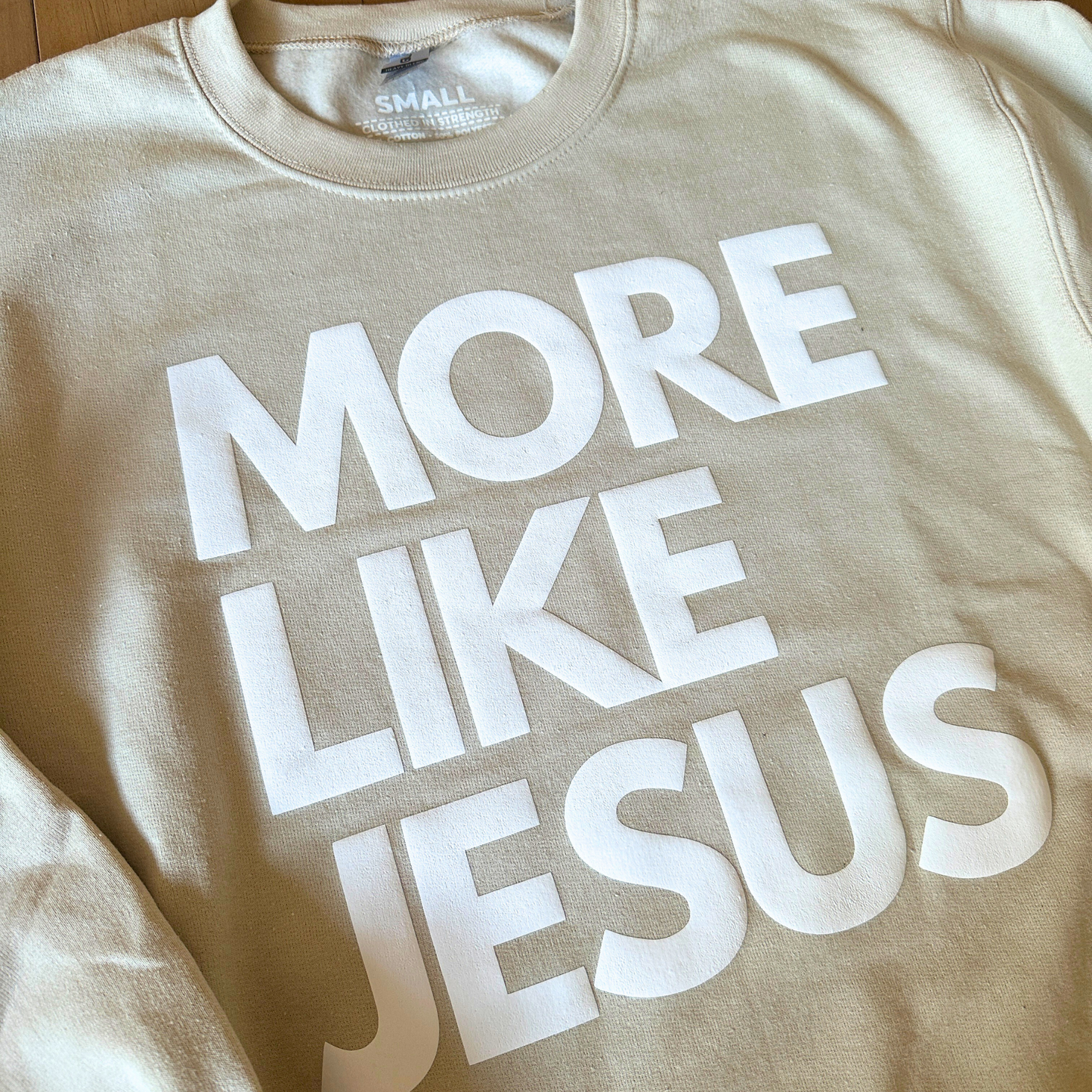 More like Jesus sweatshirt