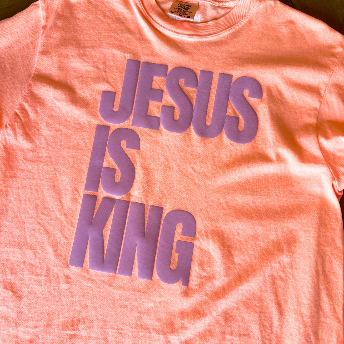 Jesus is King tee