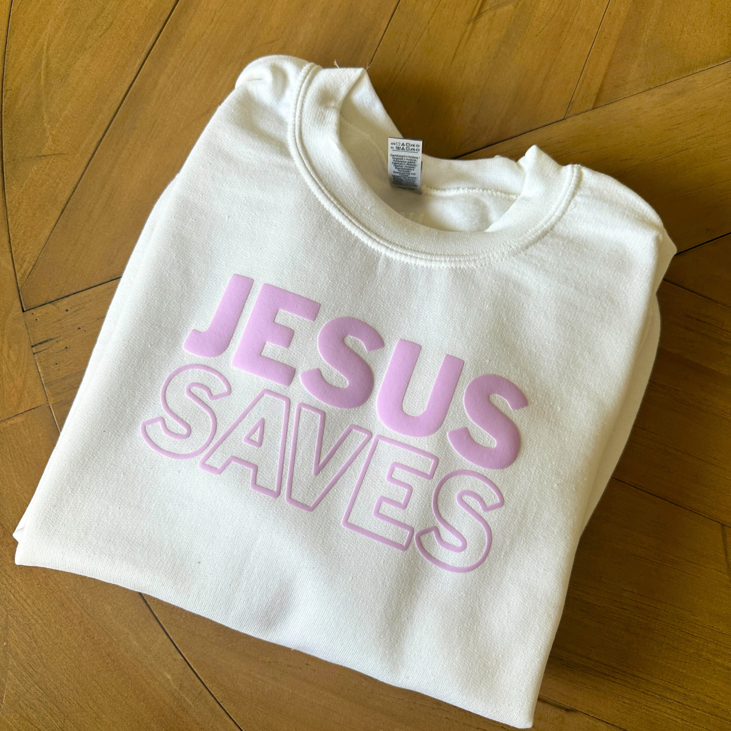 Jesus saves sweatshirt