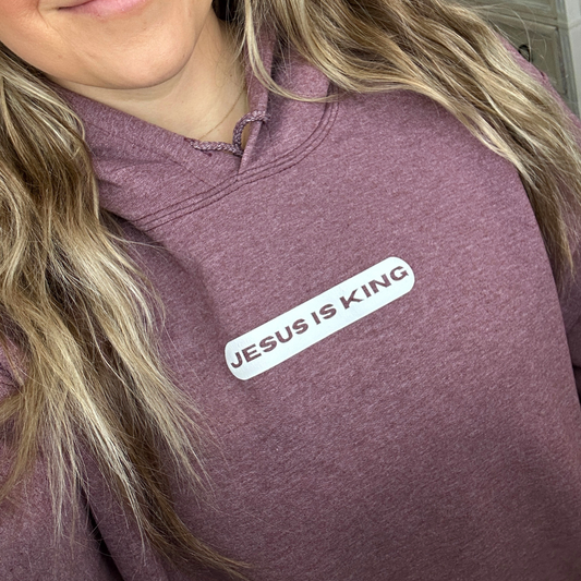 Jesus Is King Hoodie