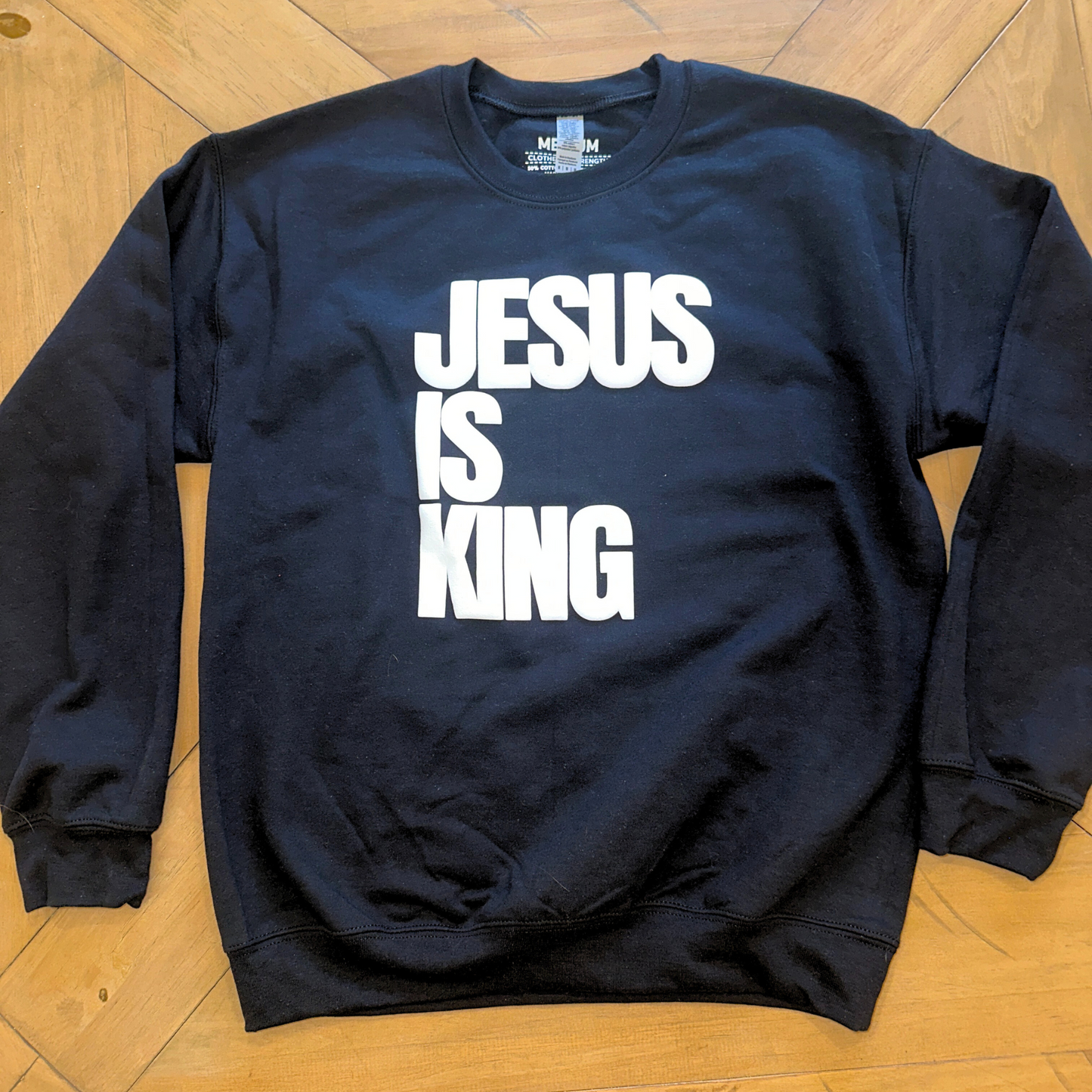 Jesus is King unisex sweatshirt