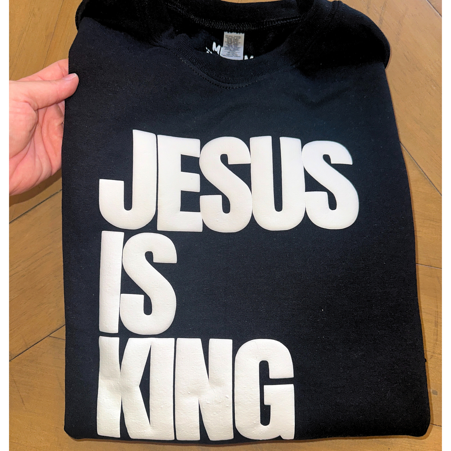 Jesus is King unisex sweatshirt