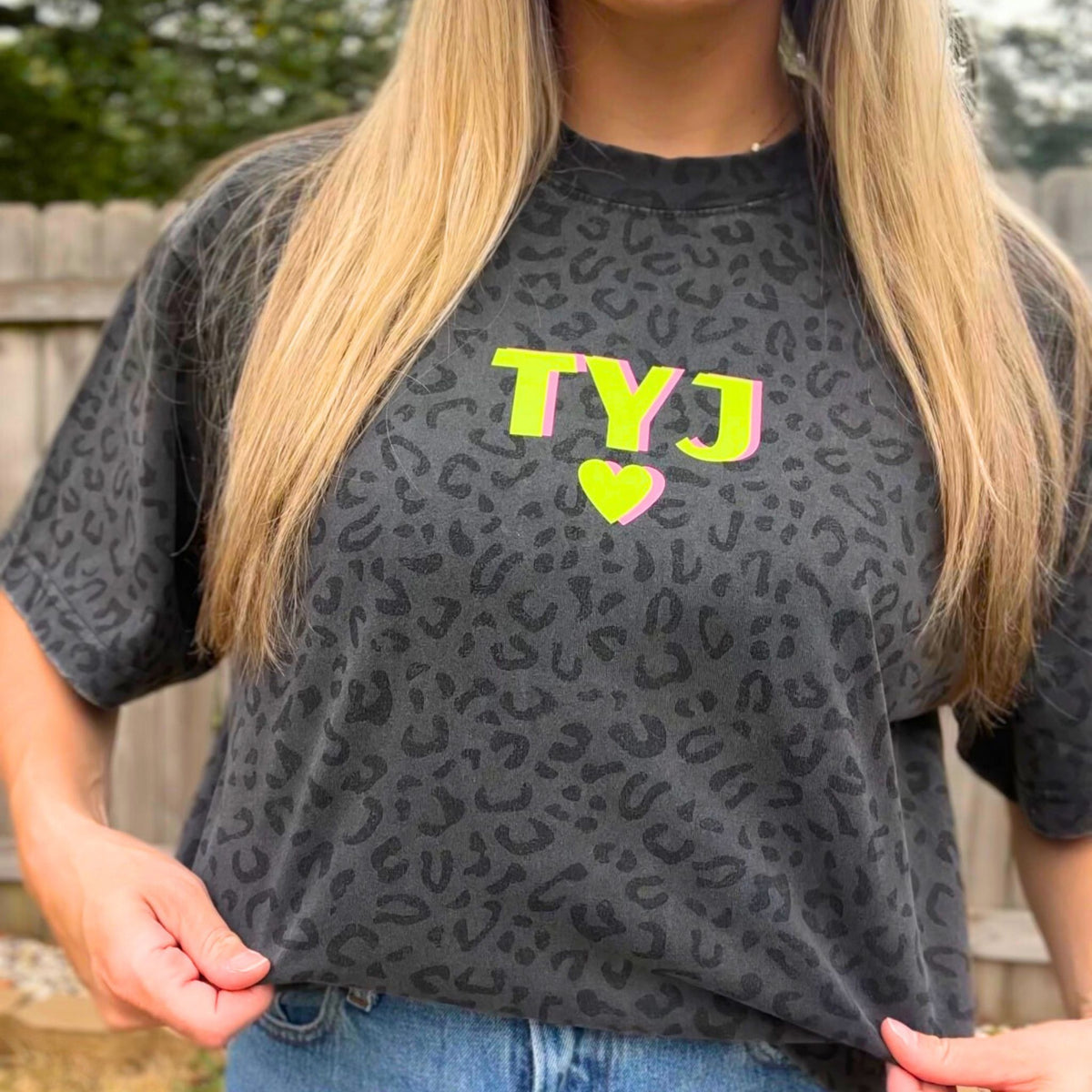 THANK YOU JESUS - Bold Leopard Tee