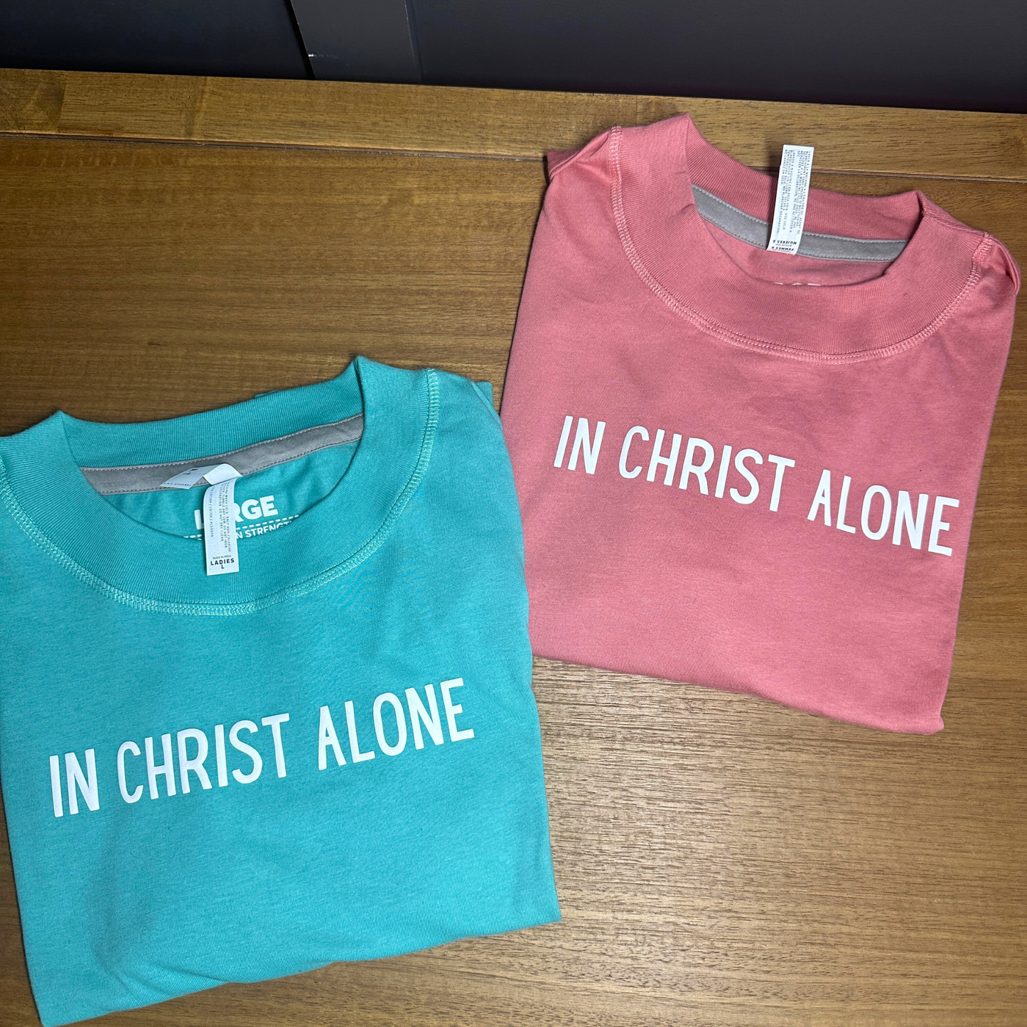 In Christ alone boxy tee