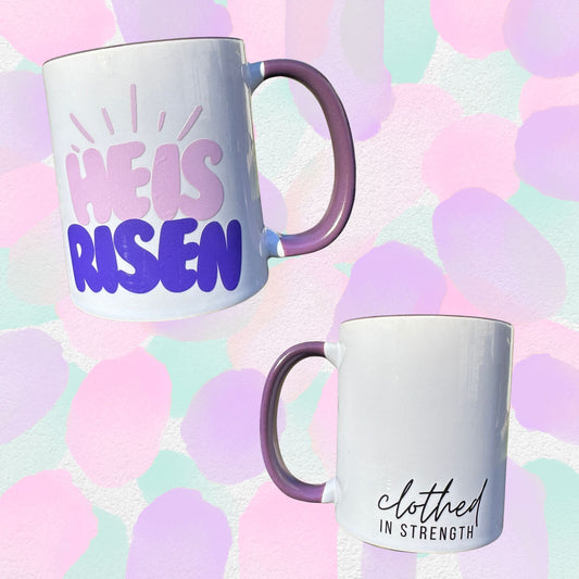 He is Risen mug